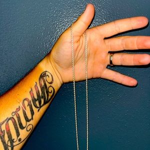 Sterling Silver Rope Chain 925